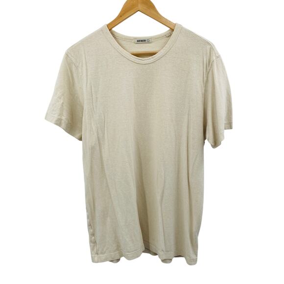 Buck Mason Cream Crewneck tee - Picture 1 of 5